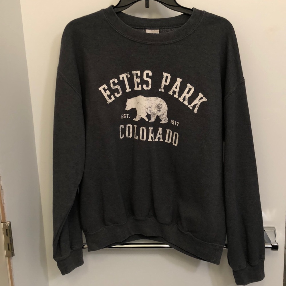 COPY - Grey Colorado crewneck